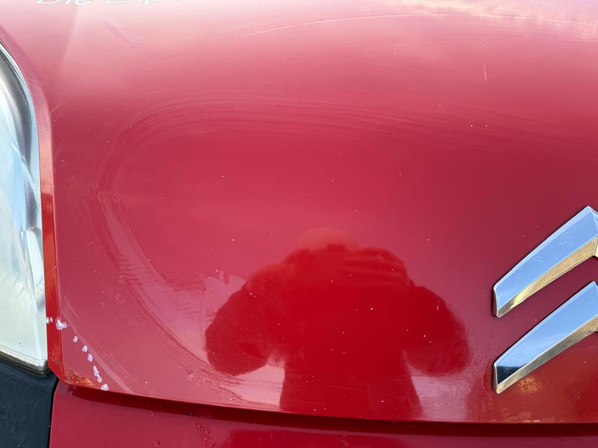 Citroen Nemo original Motorhaube KKX Tiziano Rot BJ09